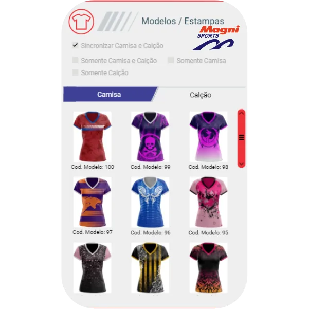 Modelos Camisas Futebol Feminino Personalizadas
