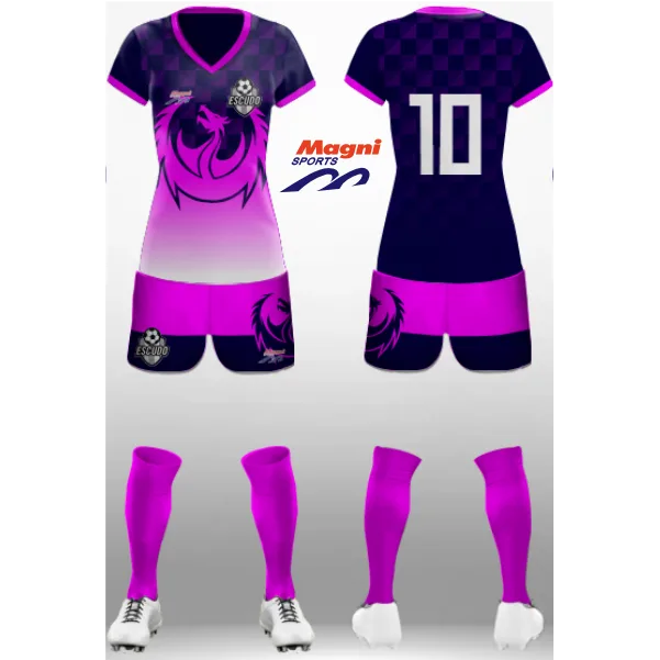 Uniformes Futebol Feminino Personalizados 3