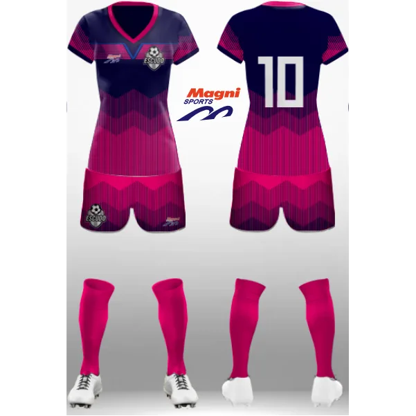 Uniformes Futebol Feminino Personalizados 4