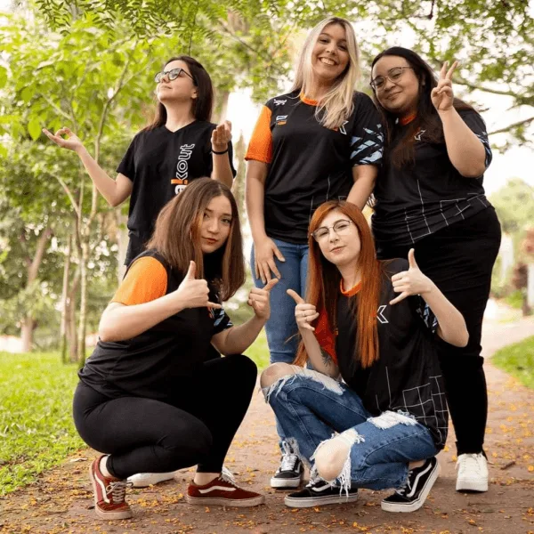 Camisas E-Sports Femininas