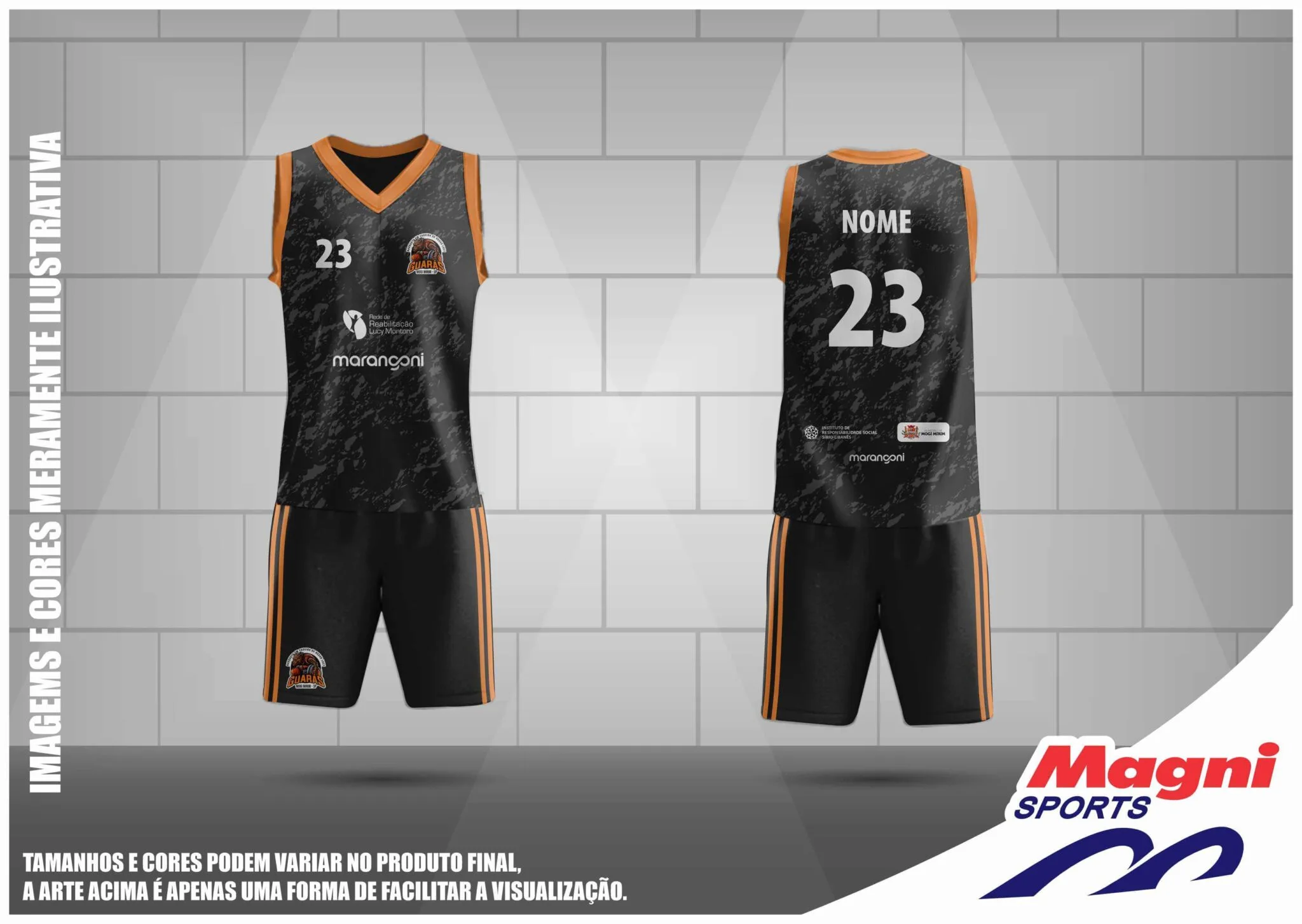 Camisas Regata Basquete Interclasses 7