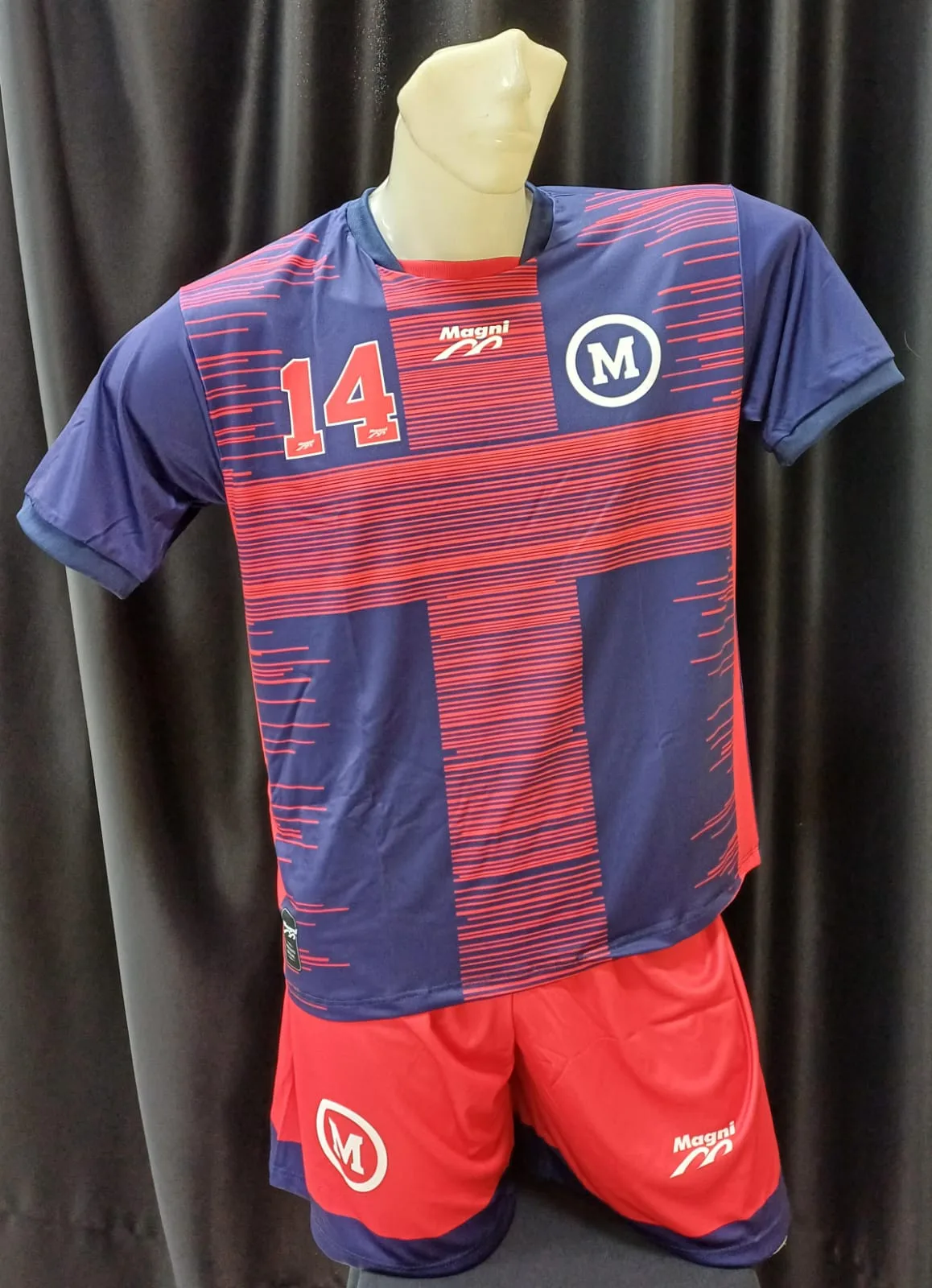 Segundo Uniforme Masculino Mackenzie Azul - Futebol | Handebol | Voleibol | Tchoukball