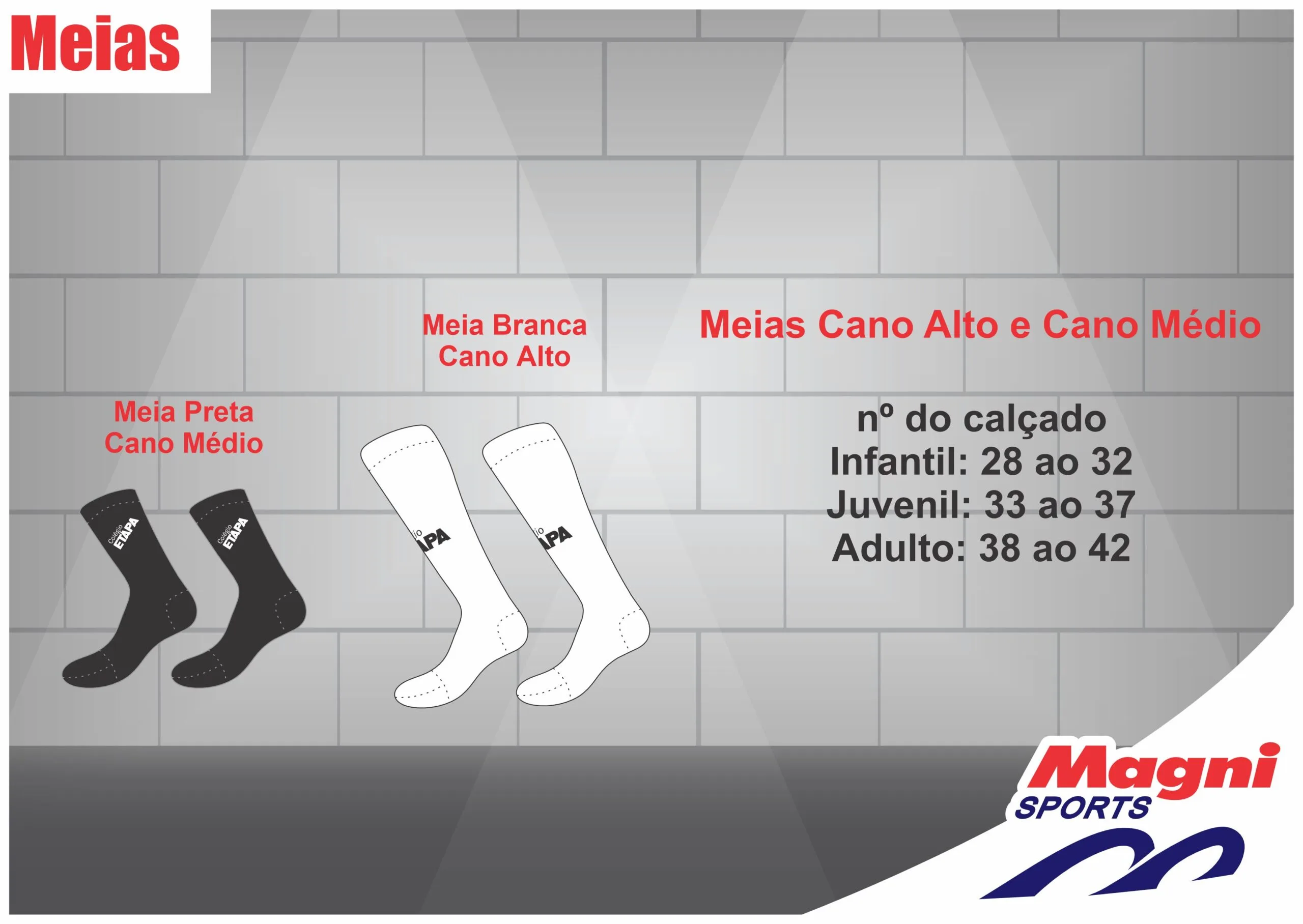Medidas Meias