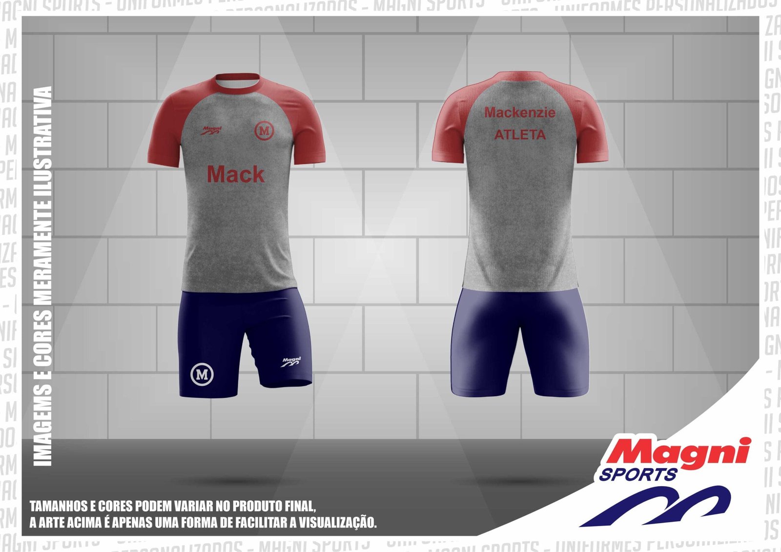 Uniforme Mackenzie Atleta